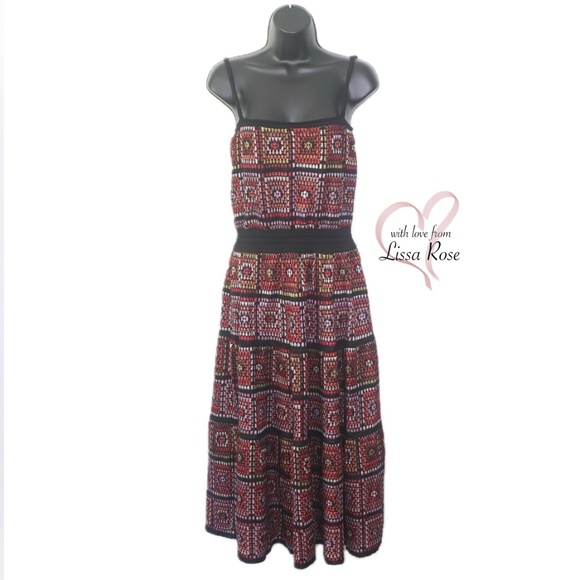 Crochet-Crafted Midi Dress (Cecilia Prado for Anthropologie) - Picture 1 of 3
